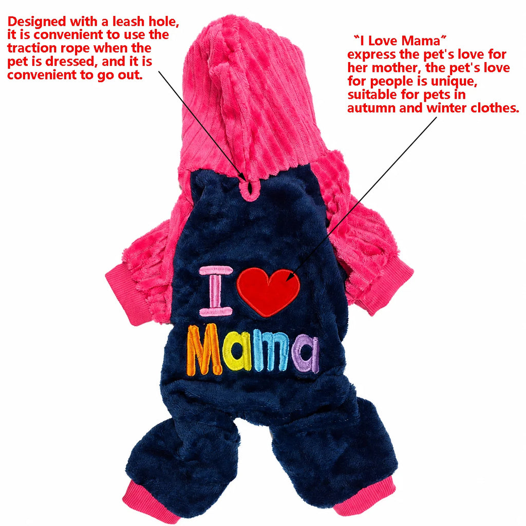 Classic Fleece Hooded Jumpsuit for Autumn & Winter