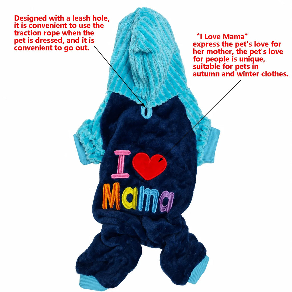 Classic Fleece Hooded Jumpsuit for Autumn & Winter