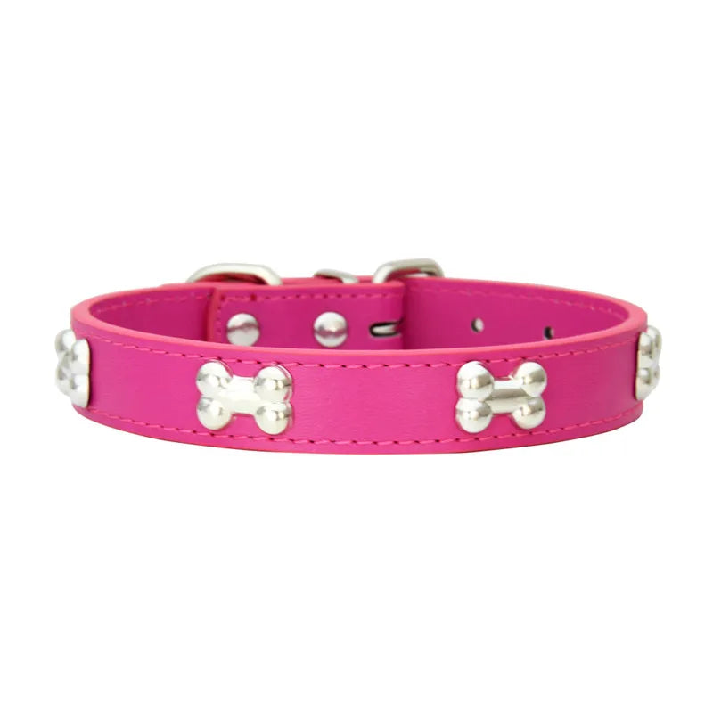 Leather Pet Dog Collar