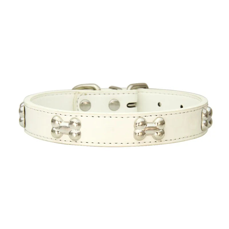 Leather Pet Dog Collar
