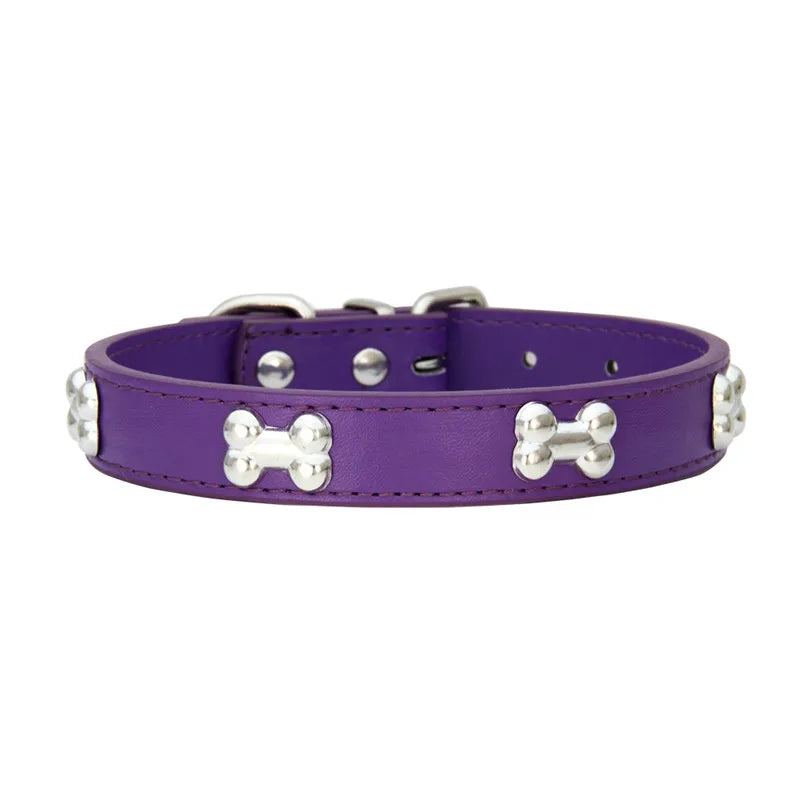 Leather Pet Dog Collar
