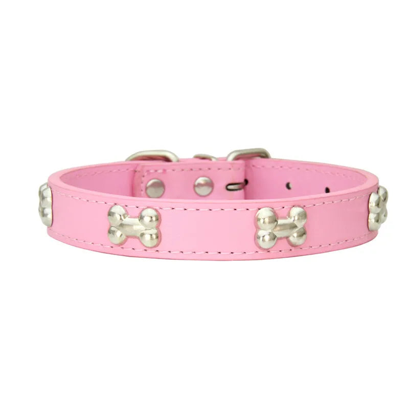 Leather Pet Dog Collar