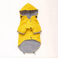 Waterproof Dog Raincoat with Removable Hoodie & Harness Opening