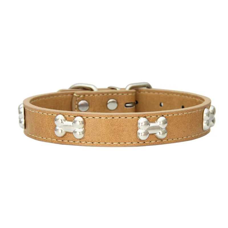 Leather Pet Dog Collar
