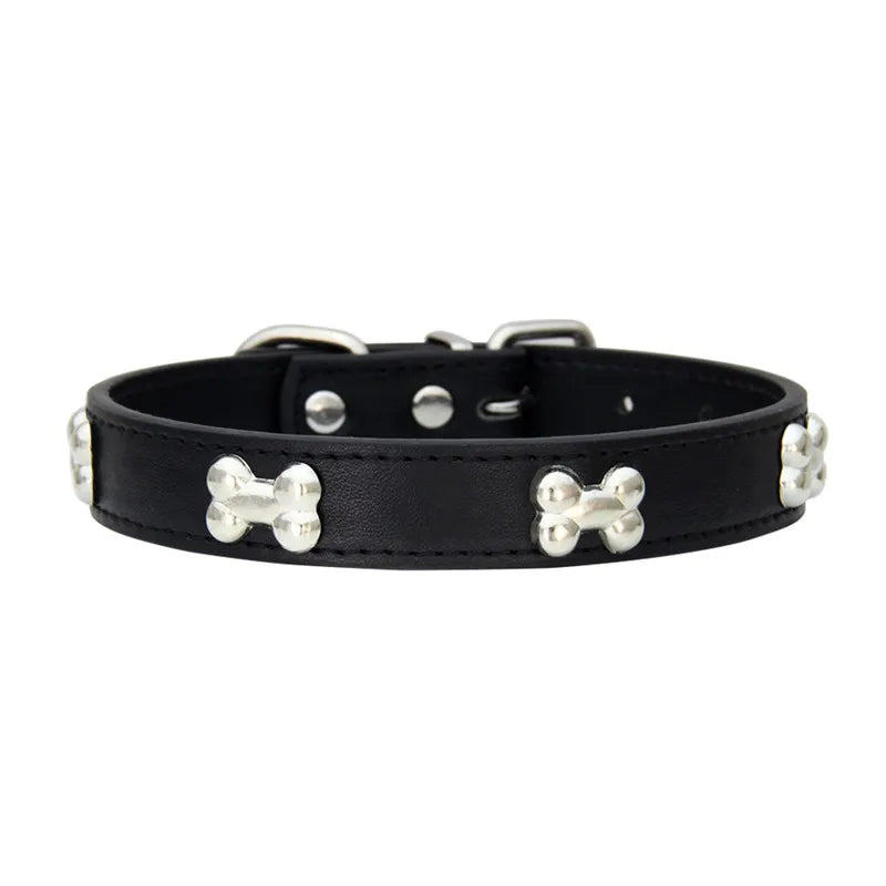 Leather Pet Dog Collar