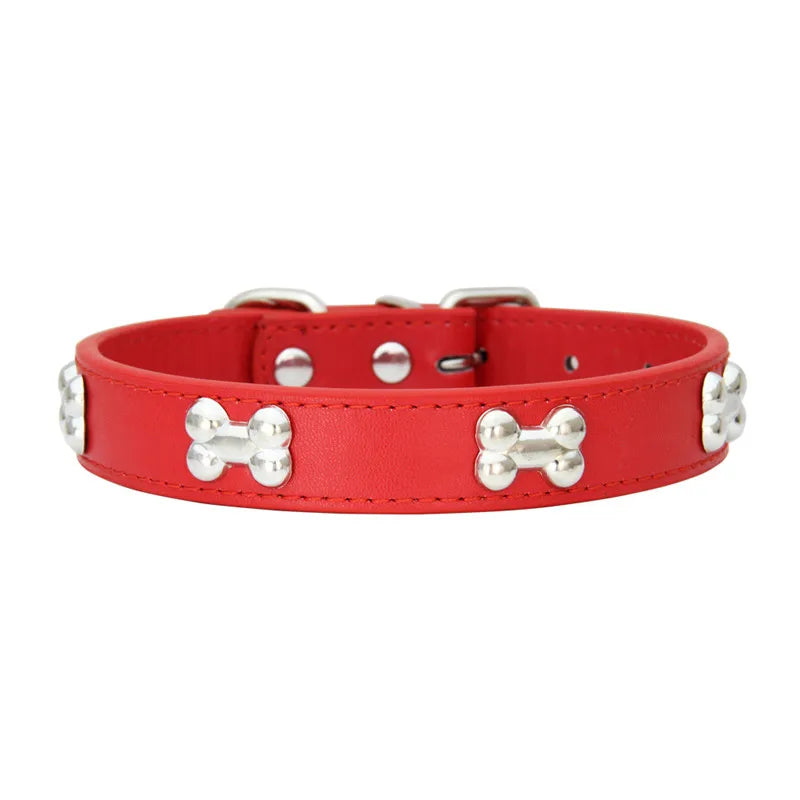 Leather Pet Dog Collar