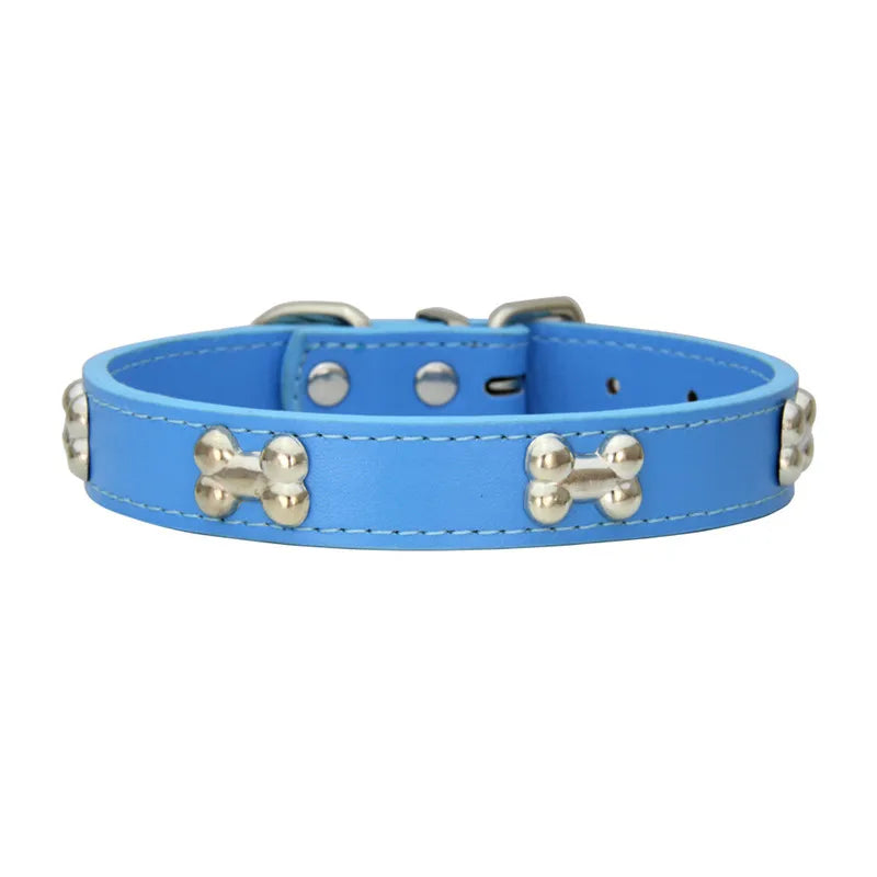 Leather Pet Dog Collar