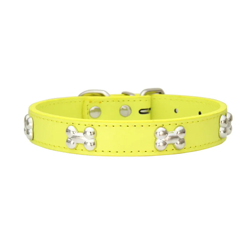 Leather Pet Dog Collar
