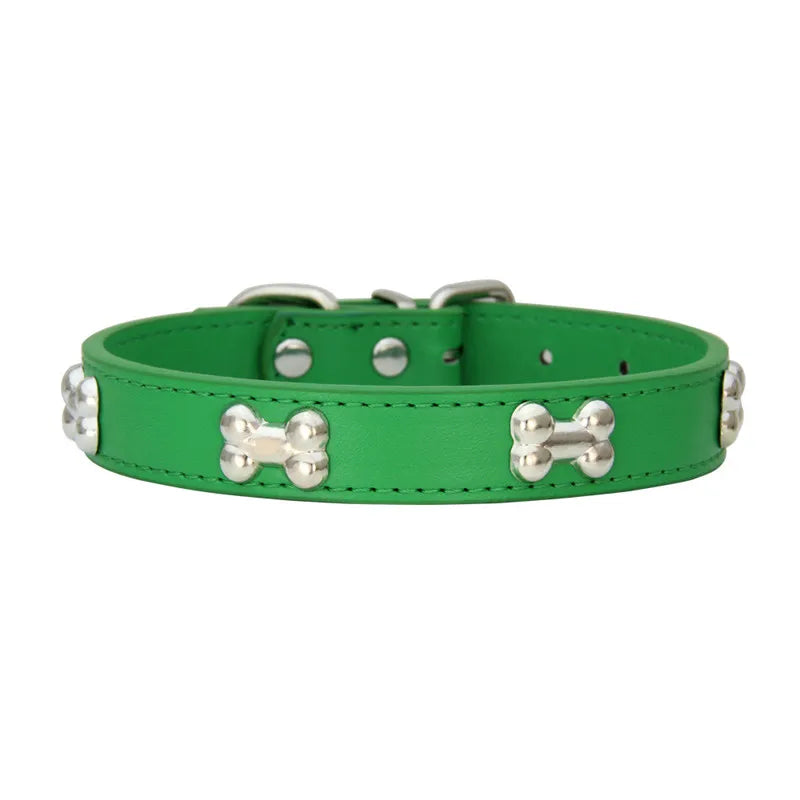 Leather Pet Dog Collar