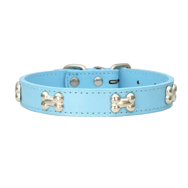 Leather Pet Dog Collar