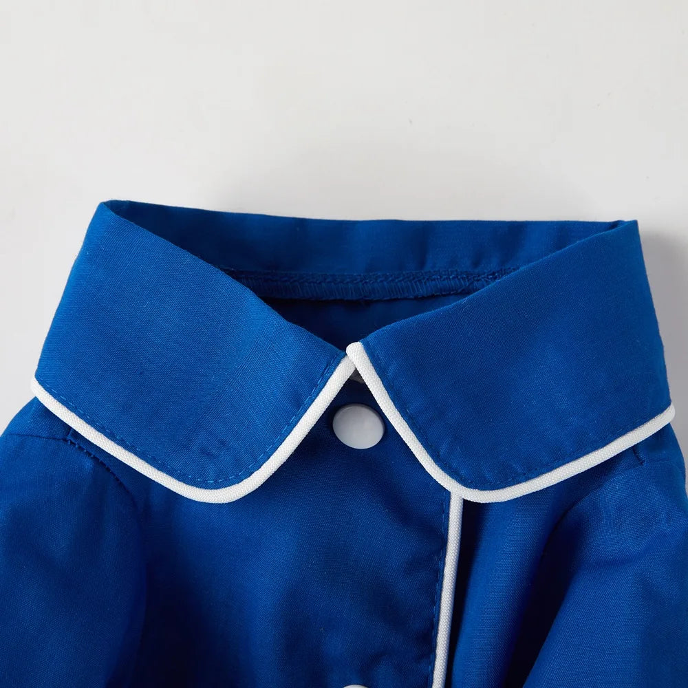 Soft Breathable Button Pajamas for Small Dogs & Cats