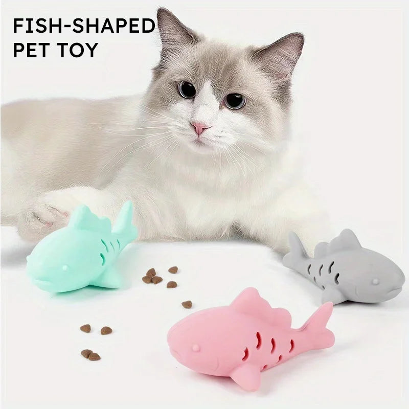 Nibble & Snack – Silicone Interactive Chew Toy for Cats & Dogs