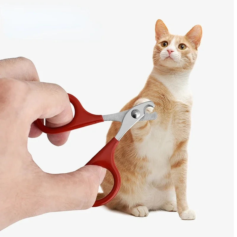 Professional Pet Nail Clippers for Small Dogs & Cats