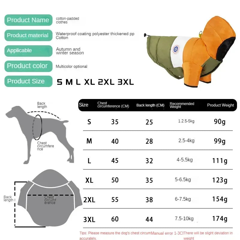 Fashionable Winter Pet Coat