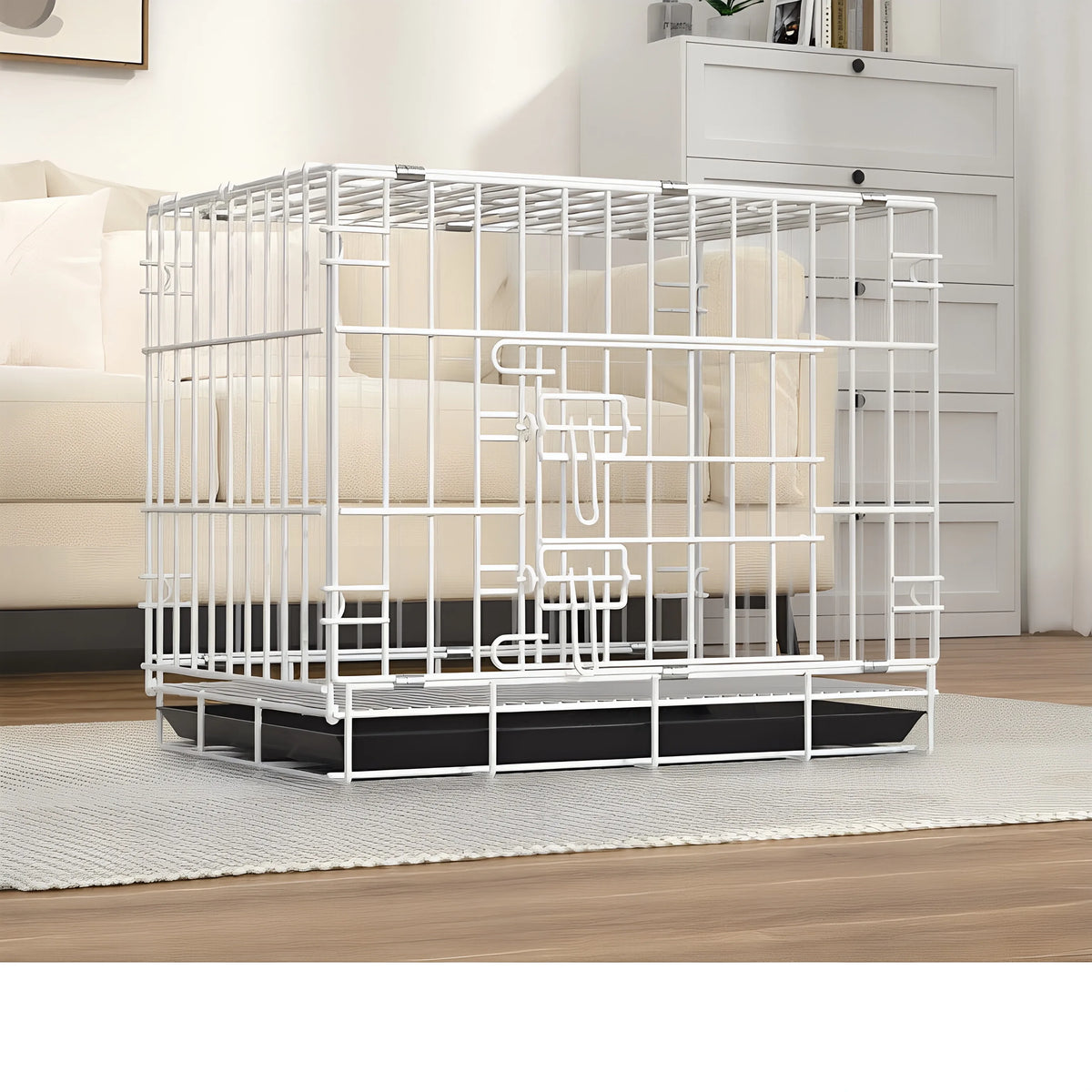 Portable Folding Pet Kennel for Home & Travel