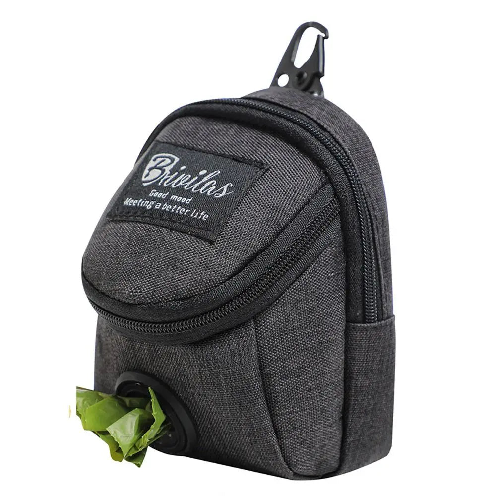 Portable Treat And Poop Bag Dispenser For Dog Training