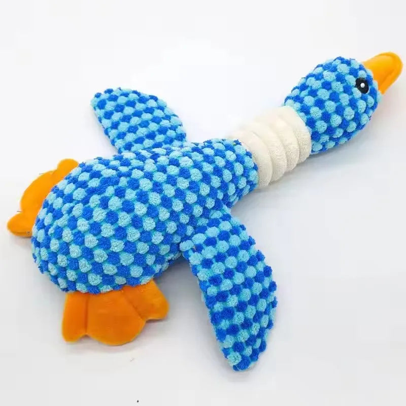 Honk Honk – Plush Goose Squeaky Crinkle Toy for Dogs