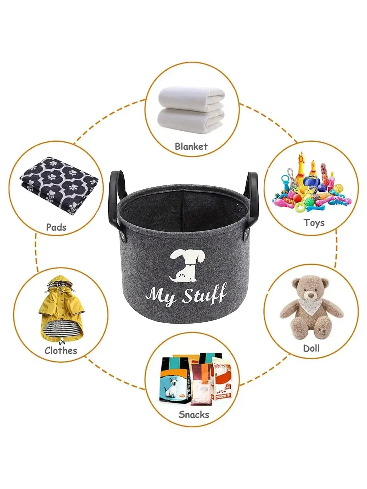 Pet Storage Basket