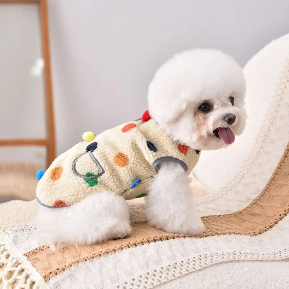 Soft Warm Sleeveless Pet Vest Hoodie