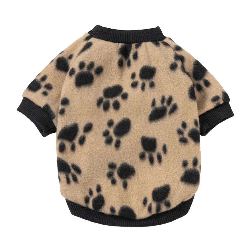 Warm Fleece Pullover Pet Sweaters
