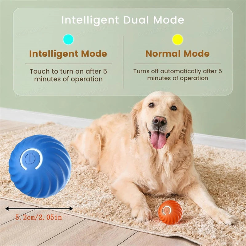 USB Rechargeable Smart Bouncing Ball for Dogs & Cats