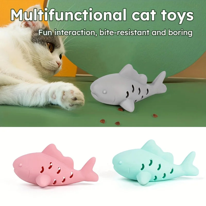 Nibble & Snack – Silicone Interactive Chew Toy for Cats & Dogs