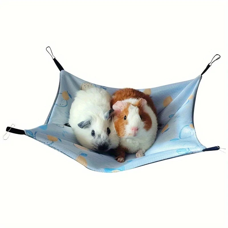 Double-Sided Breathable Summer Hammock for Small Pets