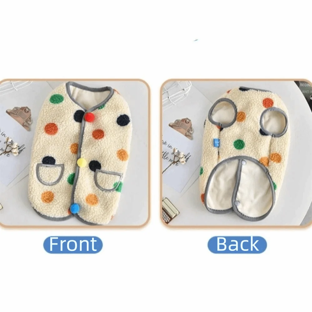 Soft Warm Sleeveless Pet Vest Hoodie