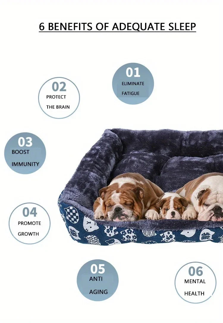 Super Soft Plush Pet Bed