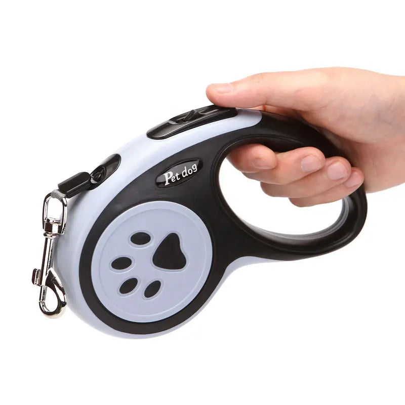 Retractable Nylon Dog Leash – 3m & 5m | All Breeds