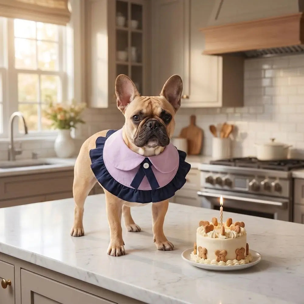 Cute Bow Tie Pet Bib for Dogs & Cats
