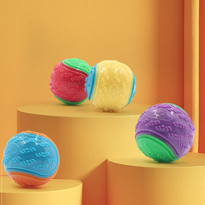 Bounce & Squeak – TPR Squeaky Ball Toy for Dogs