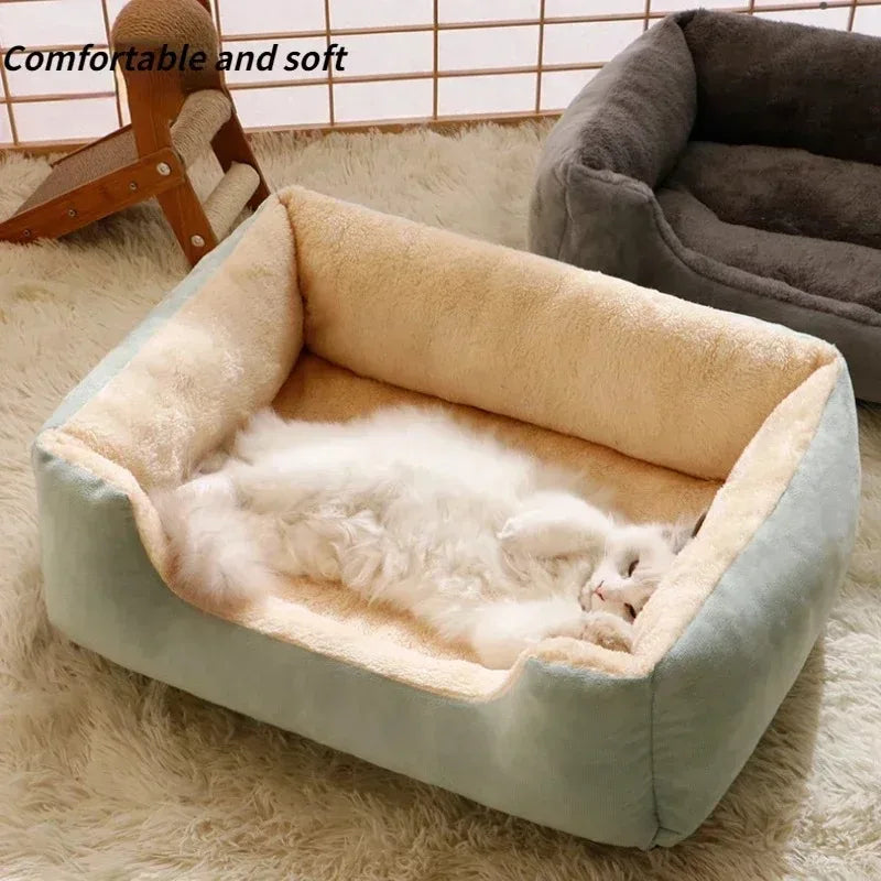 Soft Cushioned Pet Bed