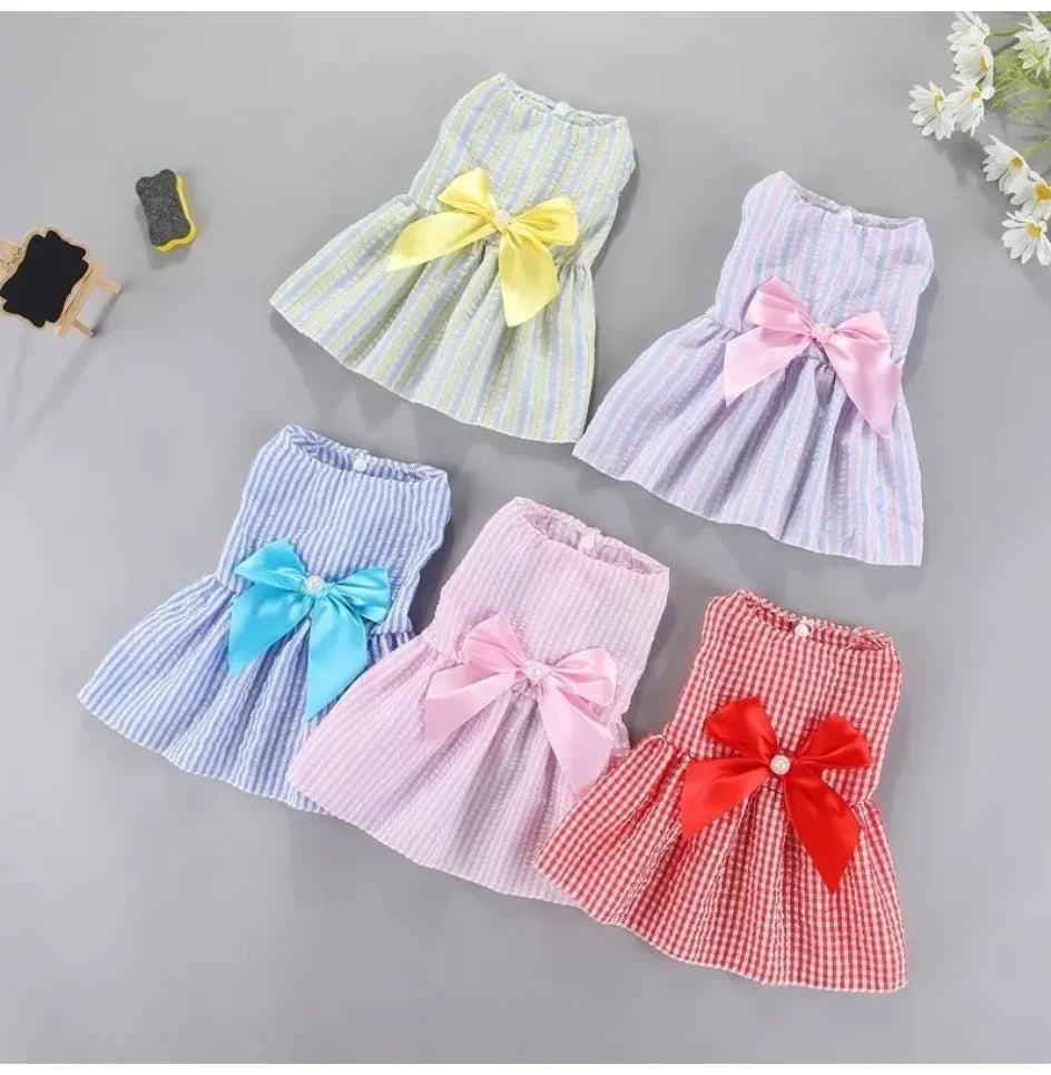 Flower Princess Dress for Small Dogs & Cats