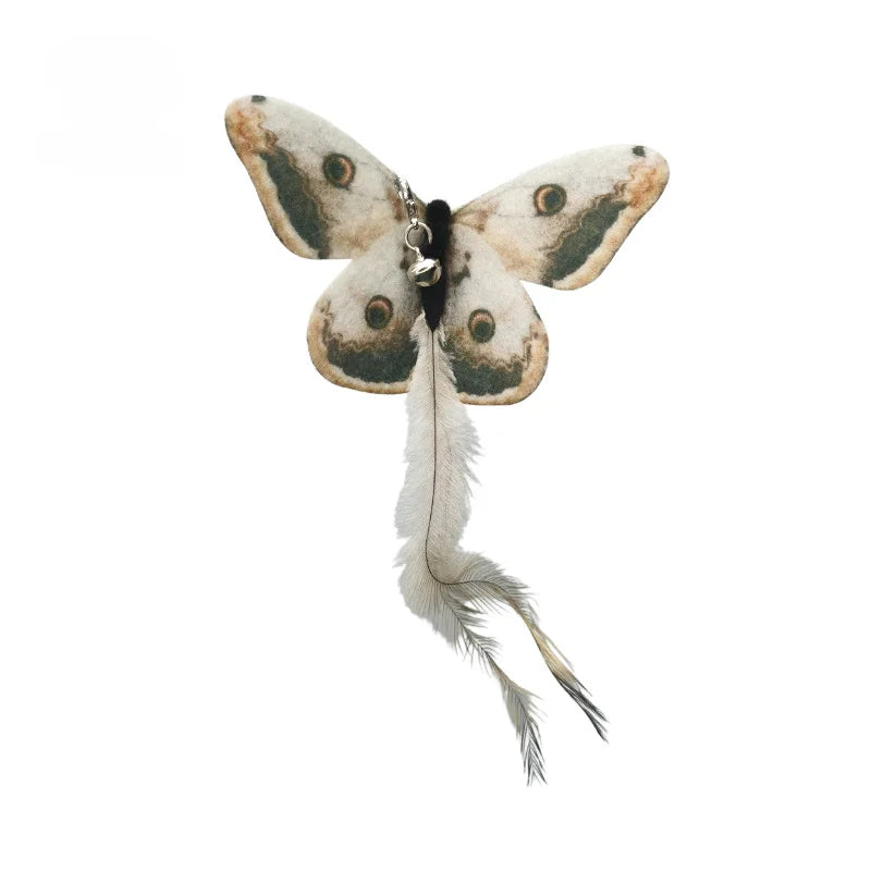 Feather Cat Wand with Bell & Suction Cup