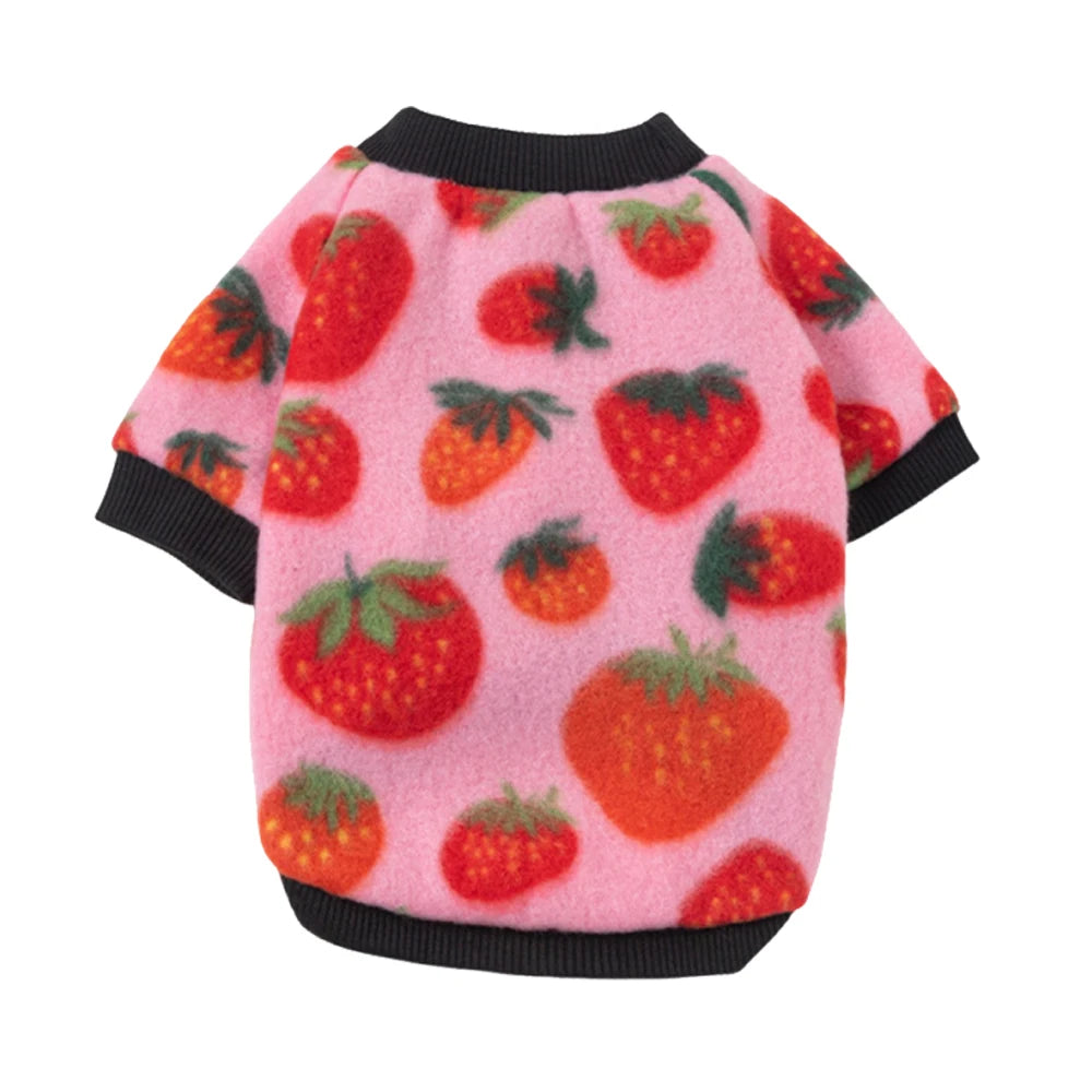 Warm Fleece Pullover Pet Sweaters