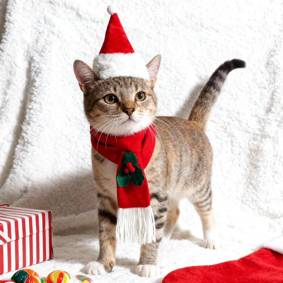 Christmas Dress Up Set for Dogs & Cats