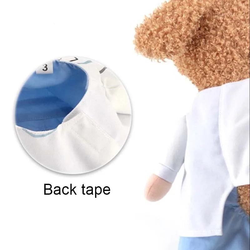 Doctor Cosplay White Gown Costume for Dogs & Cats
