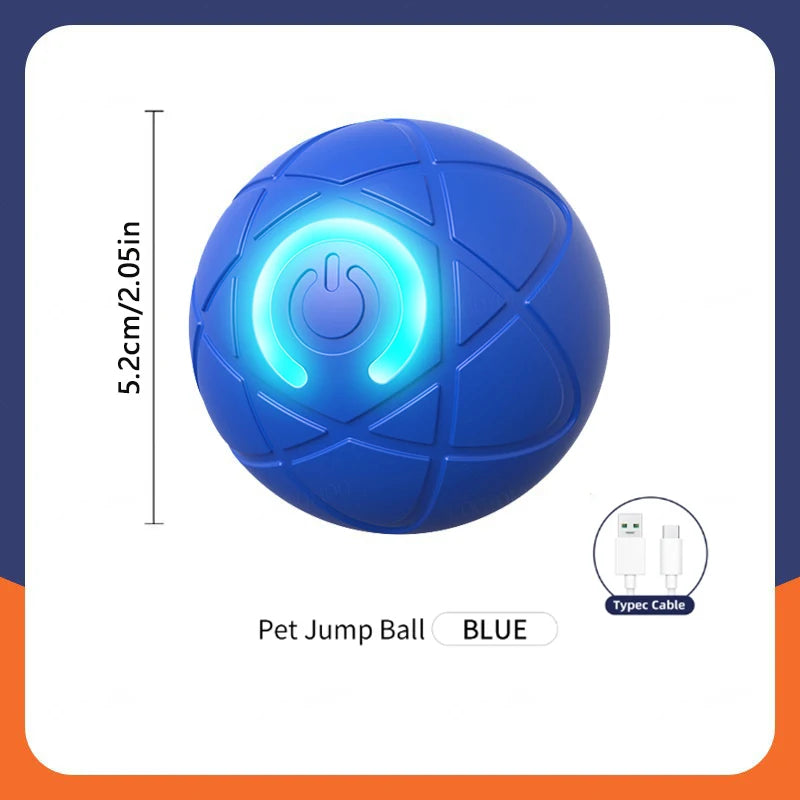 USB Rechargeable Smart Bouncing Ball for Dogs & Cats