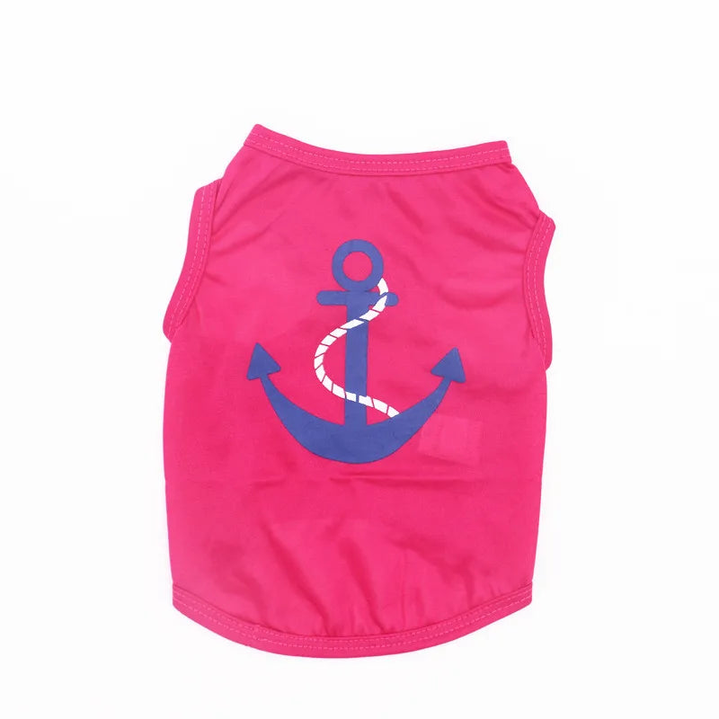 Fun Print Pet Tank Tops for Small Dogs & Cats