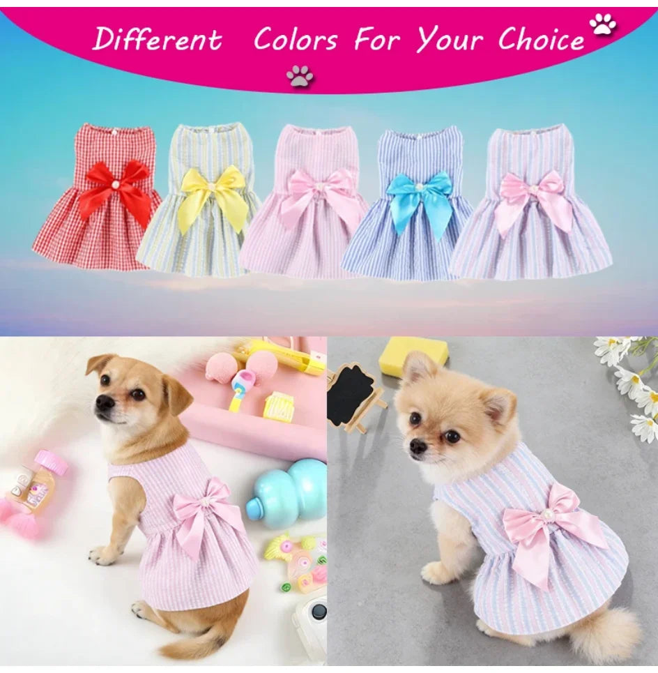 Flower Princess Dress for Small Dogs & Cats