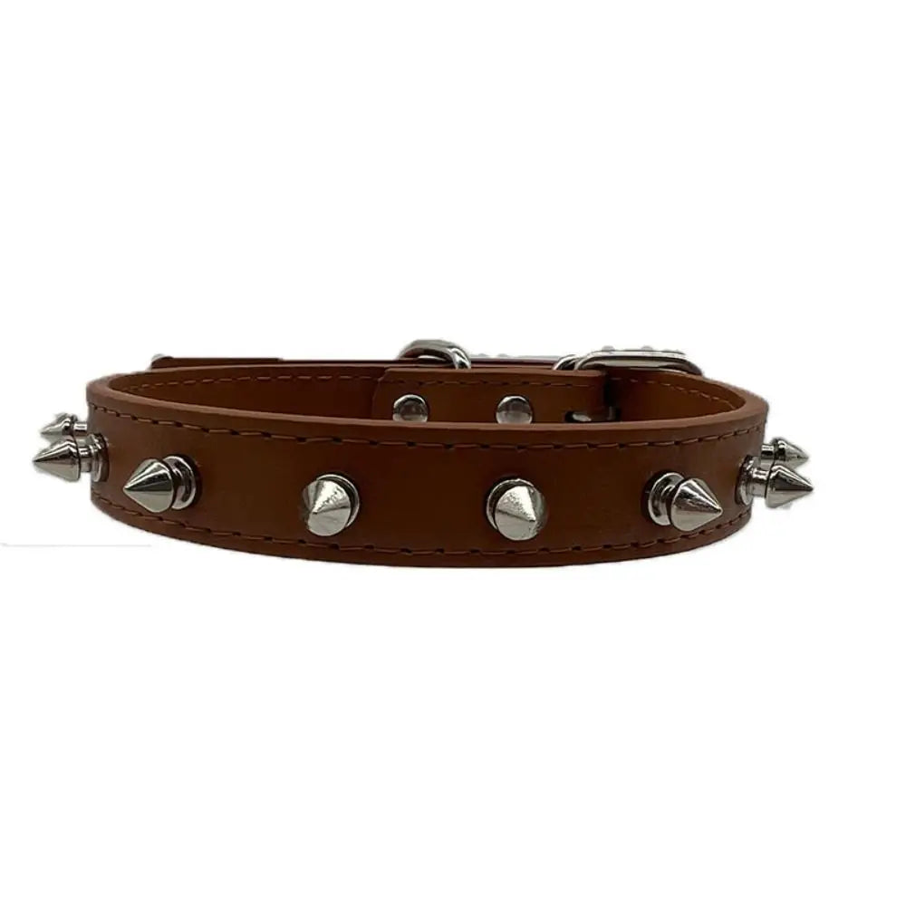 Cool Colorful Adjustable Spiked Studded Collars