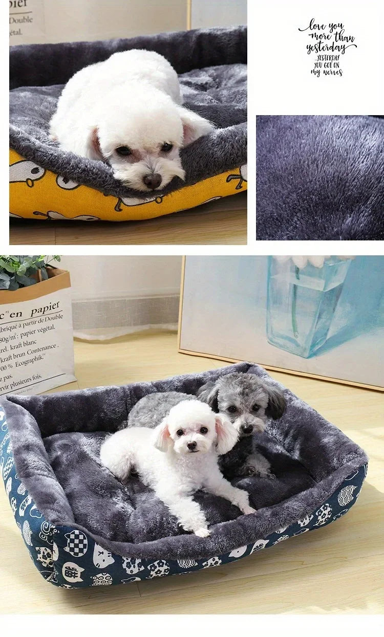 Super Soft Plush Pet Bed