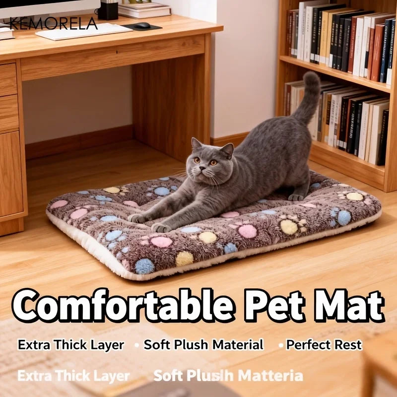 Pet Mat - Soft Thick Cushioned Sleeping Pad