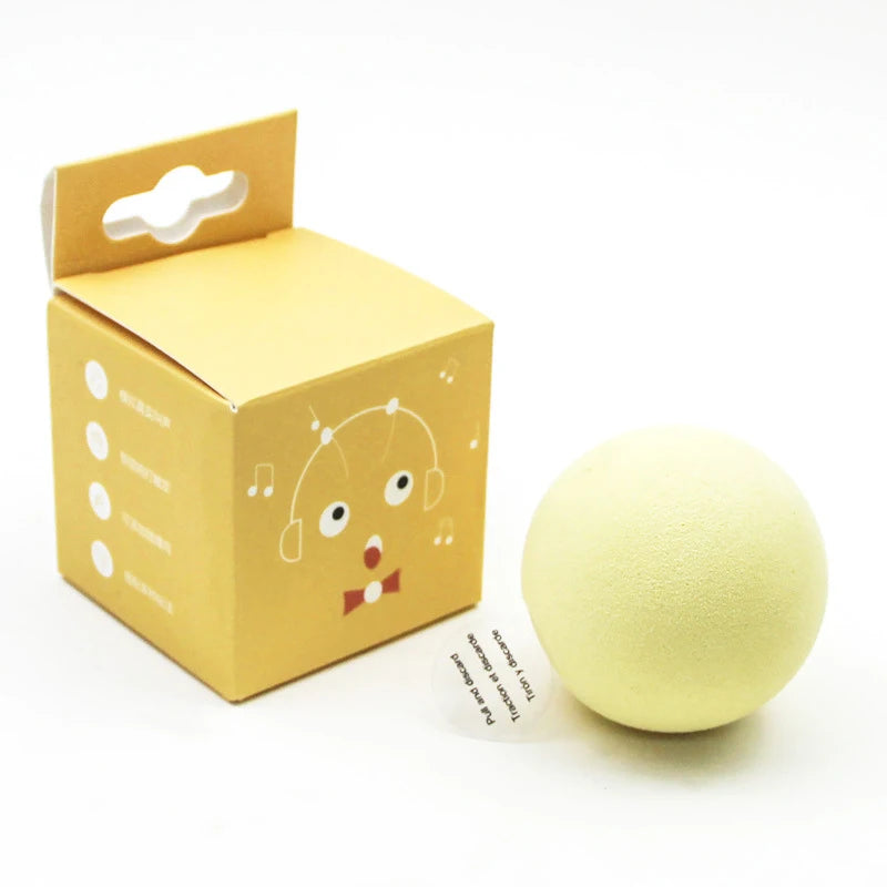 Smart Touch-Activated Sound Cat Toy Ball with Catnip