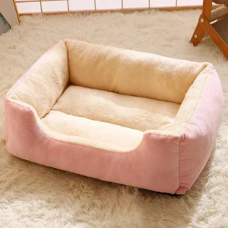 Soft Cushioned Pet Bed