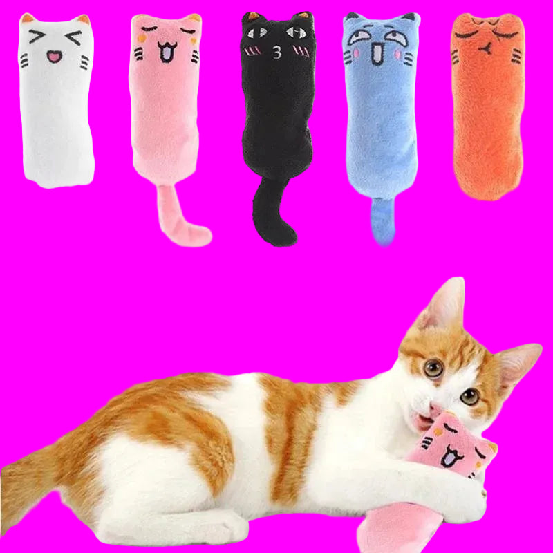 Catnip Plush Thumb Pillow Cat Toy