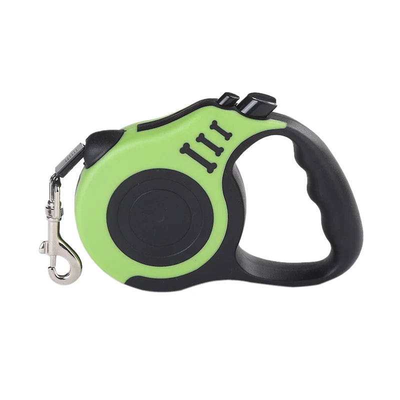 Retractable Dog Leash – Strong Nylon, 13 Colors | 3m & 5m