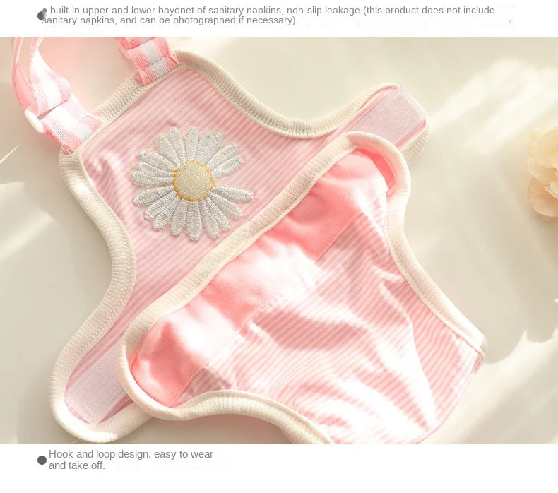 100% Cotton Washable Reusable Pet Diaper