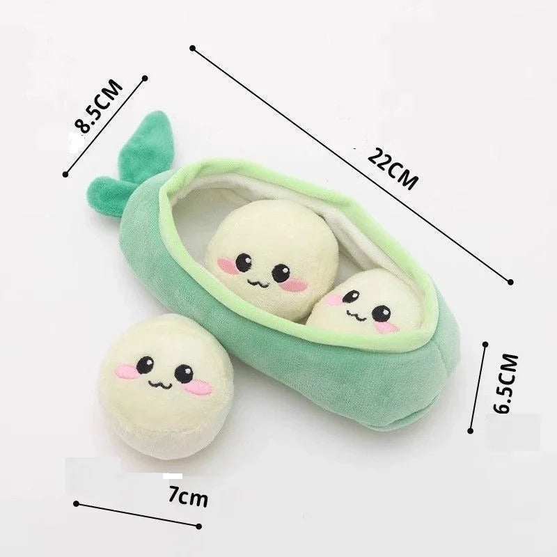 Honk Honk – Plush Goose Squeaky Crinkle Toy for Dogs
